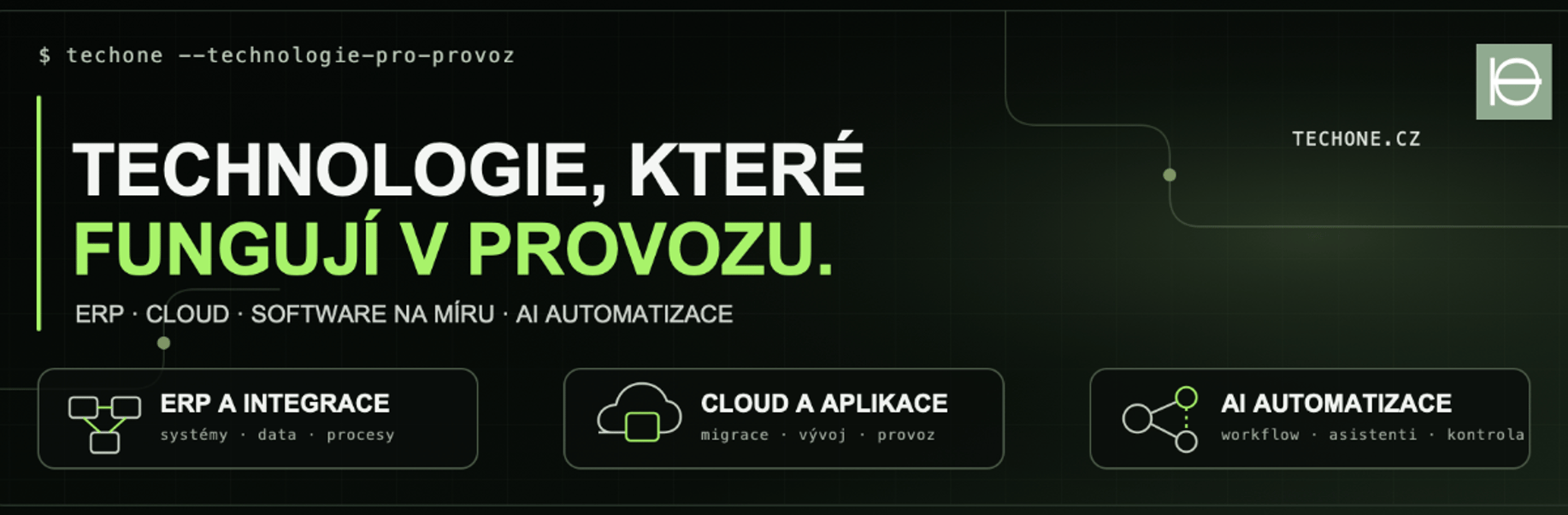 TechOne CZ s.r.o. - Cover photo